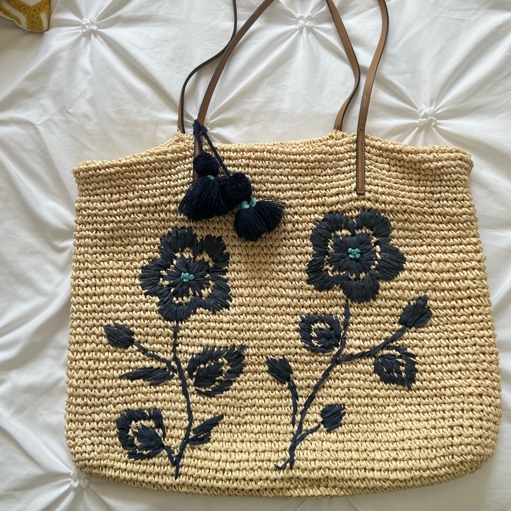 JCrew Beach Bag.